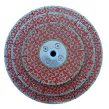 Electroplated triangle saw blade